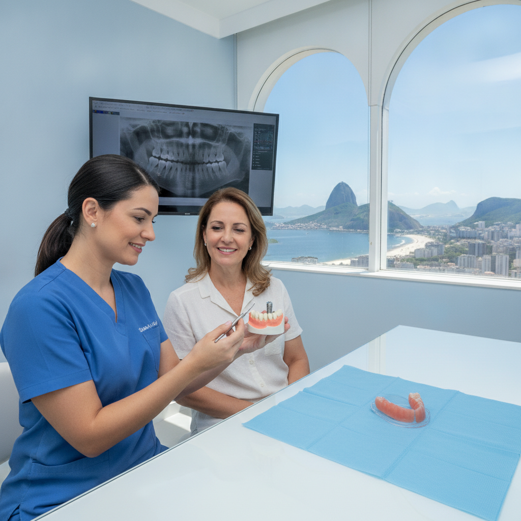 Benefícios do Implante Dentário em Relação à Prótese no RJ