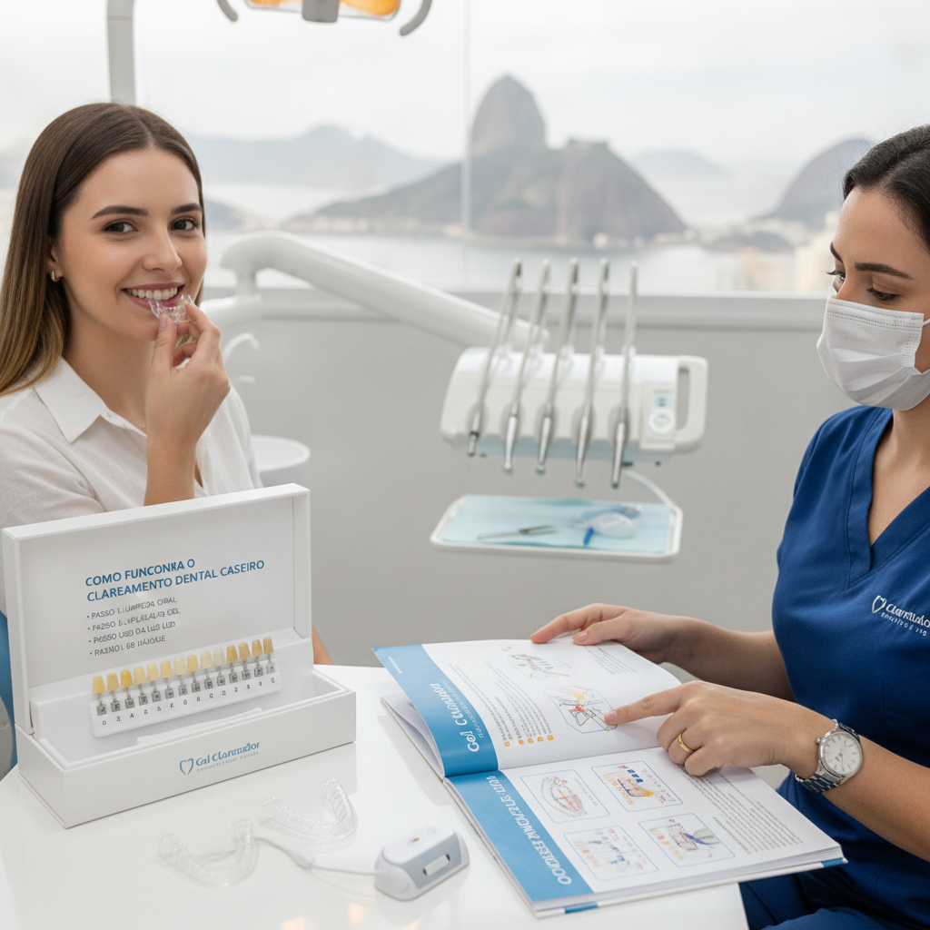 Clareamento Dental Caseiro: Como Funciona no Rio de Janeiro