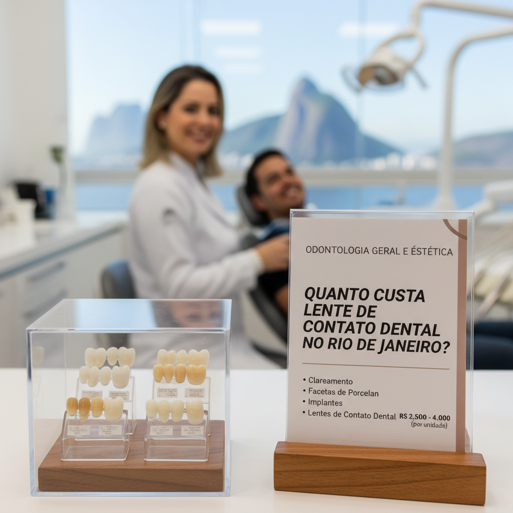 Como Funciona Lente de Contato Dental no Rio de Janeiro